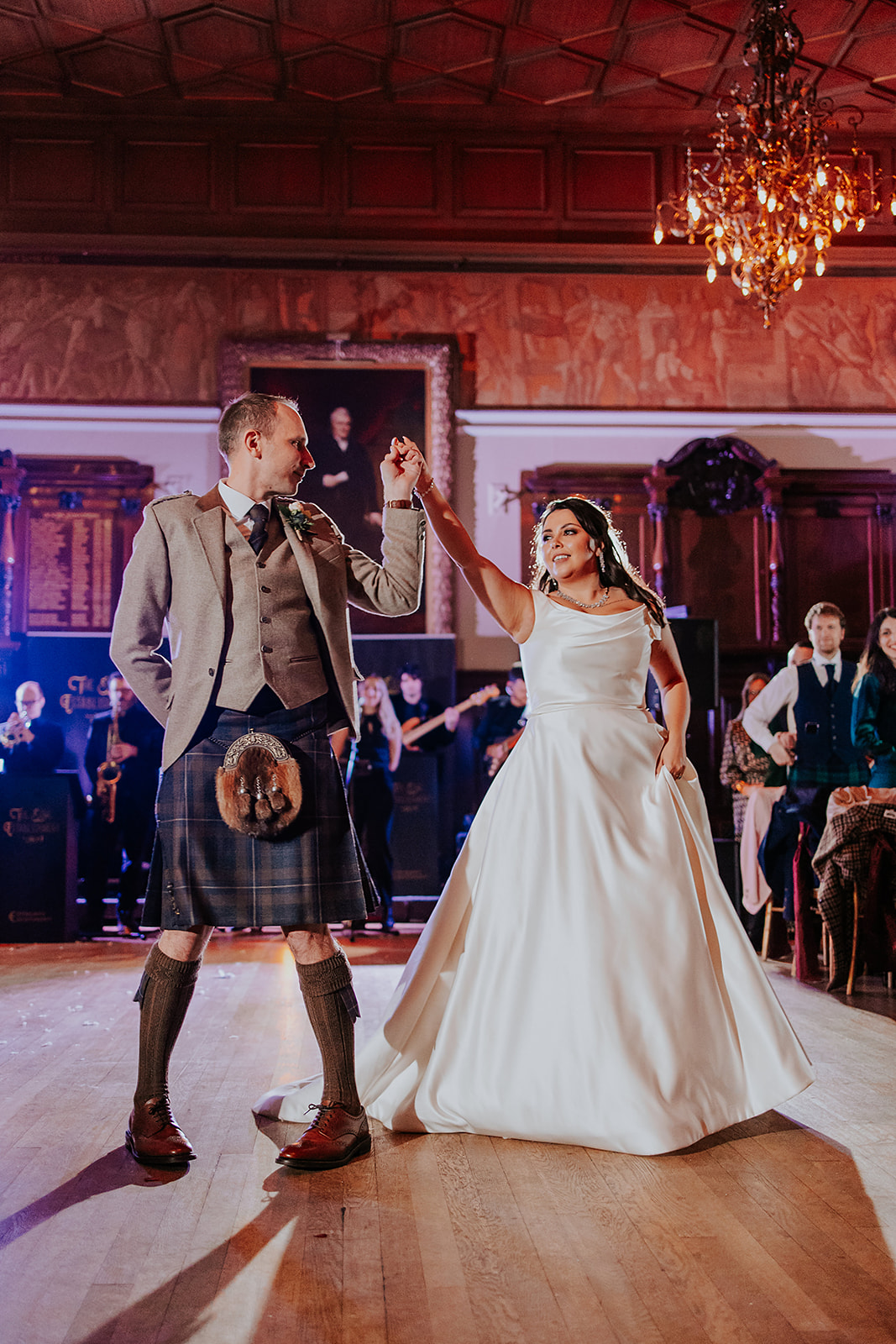 Zheni and Daniel Scottish Wedding Photographer Glasgow Trades Hall00076