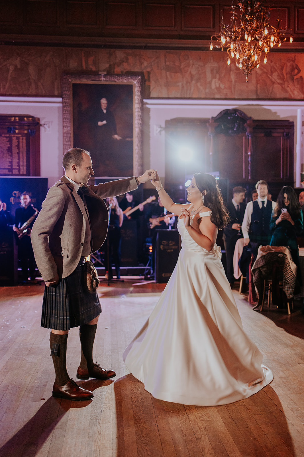 Zheni and Daniel Scottish Wedding Photographer Glasgow Trades Hall00077