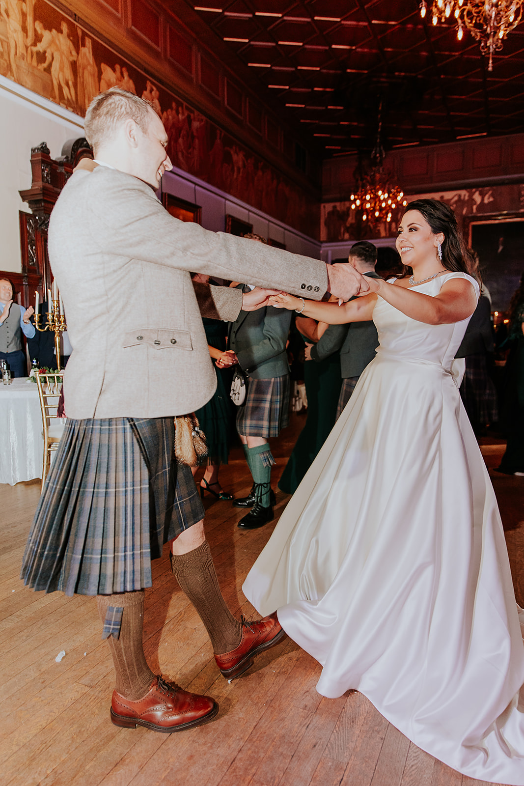 Zheni and Daniel Scottish Wedding Photographer Glasgow Trades Hall00079