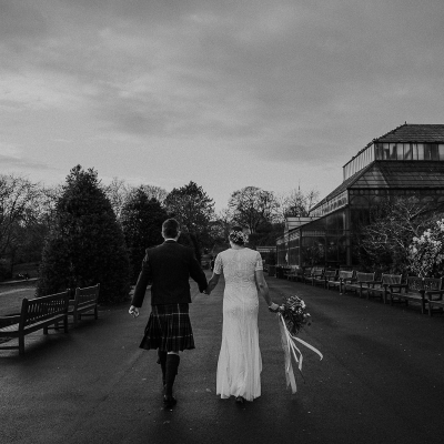 Creative Wedding In Kibble Palace Glasgow Wedding Photography