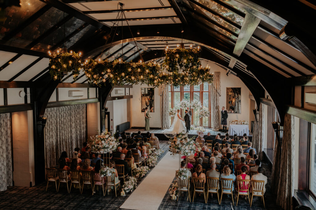 ceremony room at brig o doon